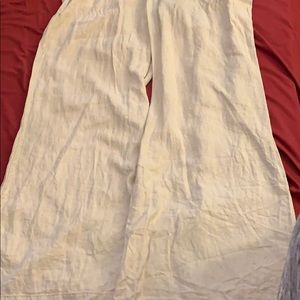 Linen beach pants